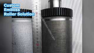 맞춤형 엠보싱 롤러 높은 생산성 OEM