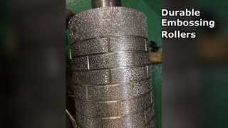 벽용 엠보싱 롤러 플라스틱 가죽 내구성