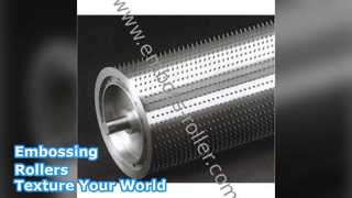 바닥 가죽 플라스틱용 엠보싱 롤러