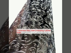 맞춤형 합금 강철 엠보싱 실린더 롤러