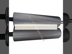 완벽한 크기와 색상 결과를 위해 맞춤형 지름 가죽 텍스처링 롤러