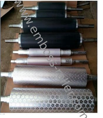 수동 엠보싱 롤러 600-1600mm 레이저 각인 HV1100/HRC62
